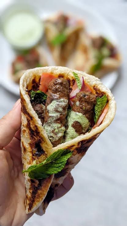 Seekh Kebab Wrap